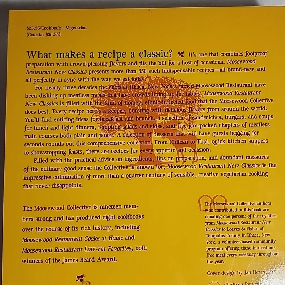 Moosewood Restaurant New Classics‎ Cookbook